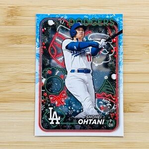 SHOHEI OHTANI 2024 Topps Holiday Mega Box